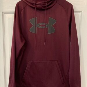 Under Armour Men's Burgundy Hoodie Size Medium